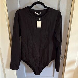 Black Long Sleeve Bodysuit
